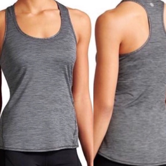 Athleta Other - ATHLETA Gray Chi Tank